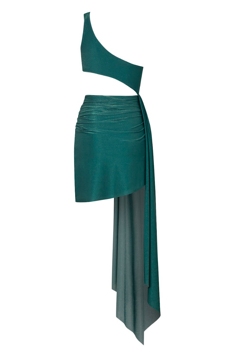 Zadeh Mini Dress Evergreen